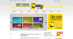 Desktop Screenshot of efectividad.amarillas.cl