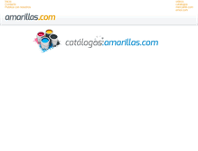 Tablet Screenshot of catalogos.amarillas.com